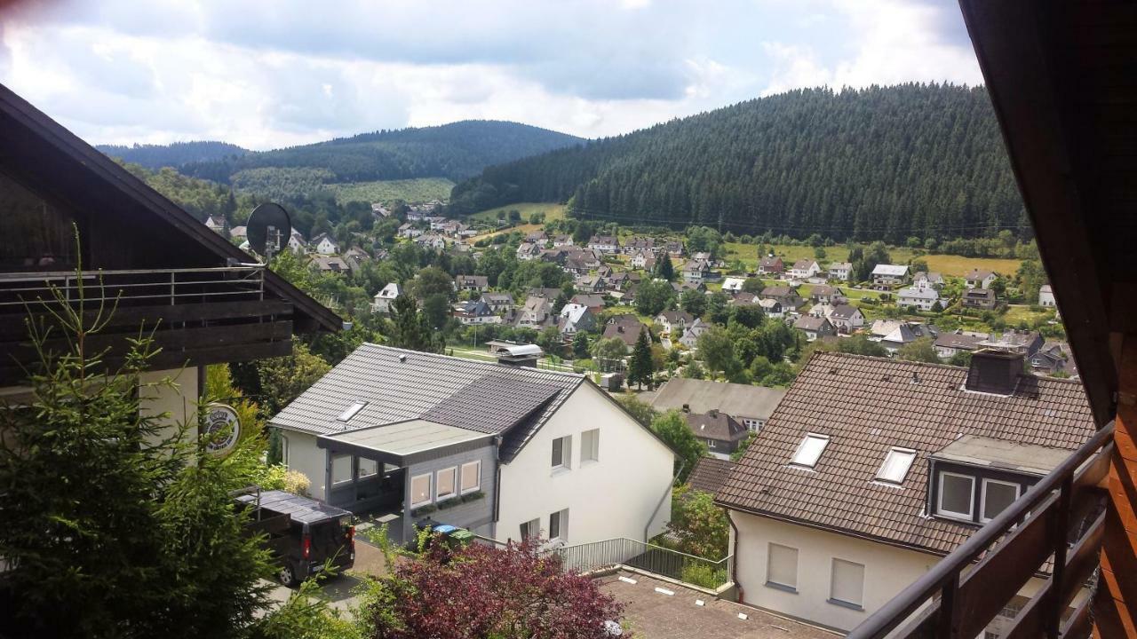 Ferienwohnung " Bianco" Winterberg Exteriör bild